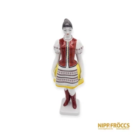 Hollóházi porcelán - Népitáncos lány