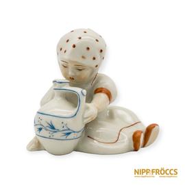 Zsolnay porcelán - Annuska korsóval