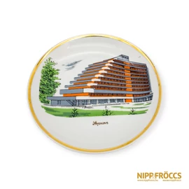 Hollóházi porcelán - Sopron Hotel Szieszta falitányér