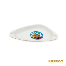 Hollóházi porcelán - Debreceni emlék hamutartó