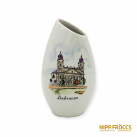 Aquincumi porcelán - Debreceni emlék váza