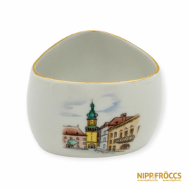 Aquincumi porcelán - Soproni emlék váza