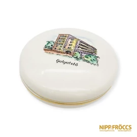 Aquincumi porcelán - Galyatetői emlék bonbonier