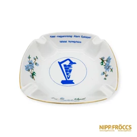 Hollóházi porcelán - Kelet-magyarországi Állami Építőipari Vállalat hamutartó