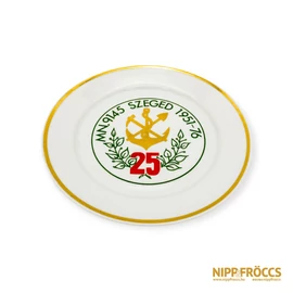Alföldi porcelán - Magyar Néphadsereg emlék tányér