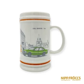 Hollóházi porcelán - Főtaxi kis korsó