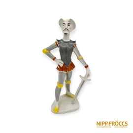 Drasche porcelán - Álló Don Quijote
