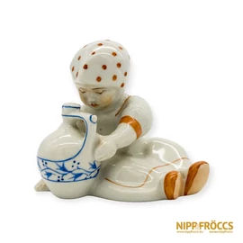 Zsolnay porcelán - Annuska korsóval