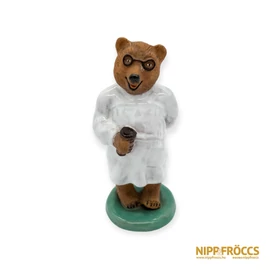 Porcelán, kerámia - Medve doktor bácsi