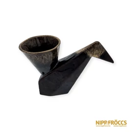 Porcelán, kerámia - Madár forma váza