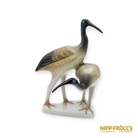 Hollóházi porcelán - Kis madárpár