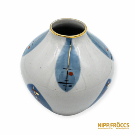 Polonne porcelán - Kis gömb alakú váza