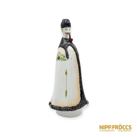 Aquincumi porcelán - Népviseletes férfi subában