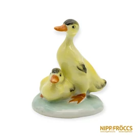 Aquincumi porcelán - Sárga kacsa pár