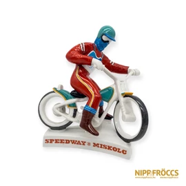 Hollóházi porcelán - Miskolc Volán motocross versenyző