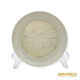 Herendi porcelán - Herend 125 éves tányér