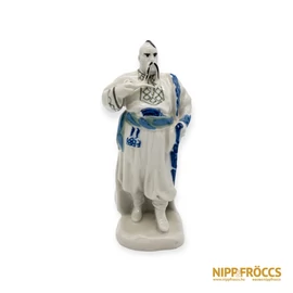 Polonne porcelán - Nagy bajuszos figura