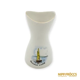 Aquincumi porcelán - Balaton vitorlás váza