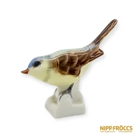 Aquincumi porcelán - Apró barna madár