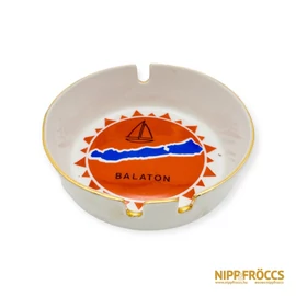 Zsolnay porcelán - Balaton. Hamutartó