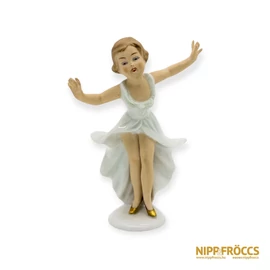 Wallendorf porcelán - Balerina kislány