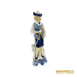 Lippelsdorf porcelán - Barokk férfi