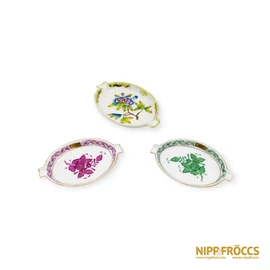 Herendi porcelán - 3 darabos hamutartó válogatás
