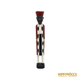 Afrikai népviseletes figura - colon fafaragás