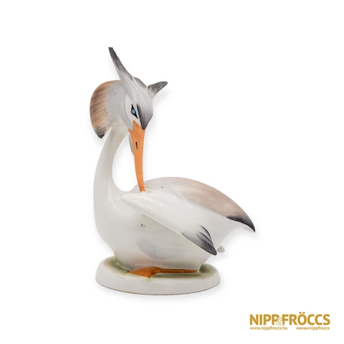 Aquincumi porcelán - Búbos vöcsök