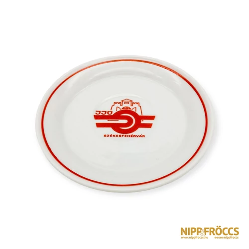 Hollóházi porcelán - MÁV Székesfehérvár kistányér