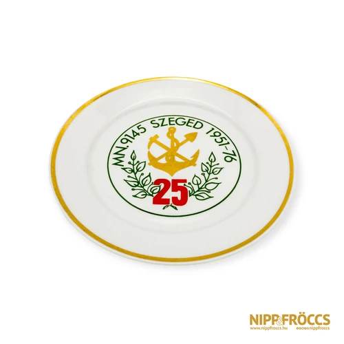 Alföldi porcelán - Magyar Néphadsereg emlék tányér
