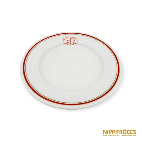 Zsolnay porcelán - MSZMP (Magyar Szocialista Munkáspárt) kis tányér