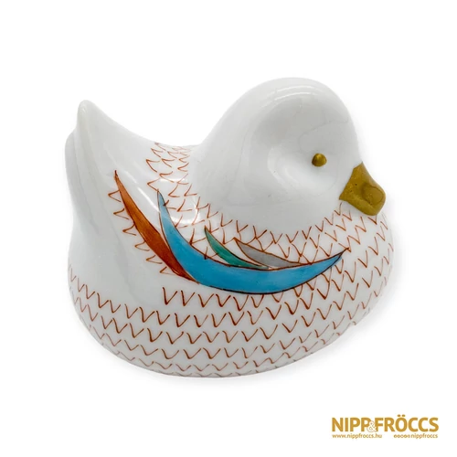 Hollóházi porcelán - Kacsa Garden dekorral