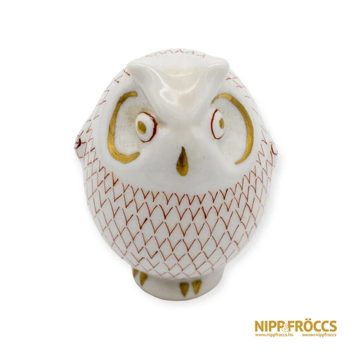 Hollóházi porcelán - Bagoly Garden dekorral