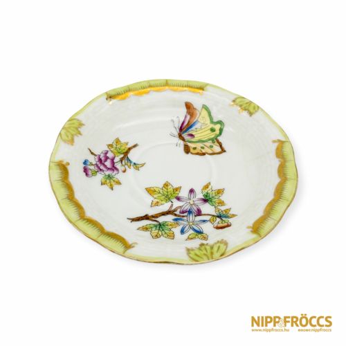 Herendi porcelán - Pillangó mintás kis tányér