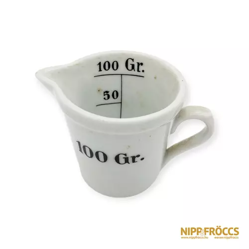 Zsolnay porcelán - 100 grammos mérőpohár