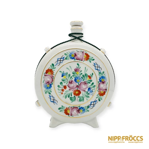Hollóházi porcelán - Kulacs
