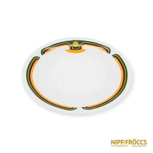 Alföldi porcelán - Alföldi "art deco" kistányér (20 cm)