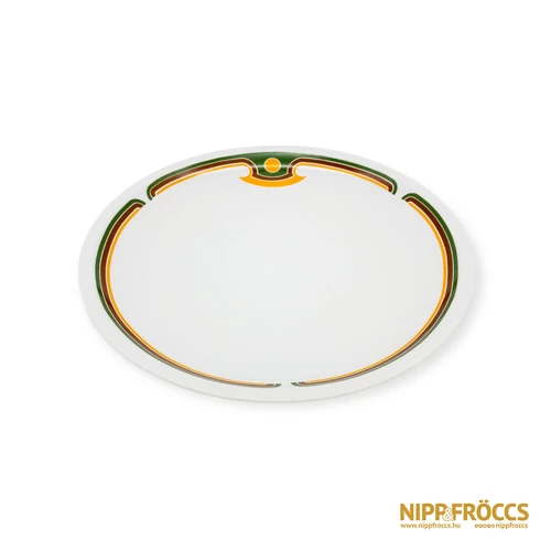 Alföldi porcelán - Alföldi "art deco" kínáló tál (29 cm)