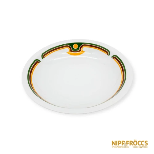 Alföldi porcelán - Alföldi "art deco" mély tányér