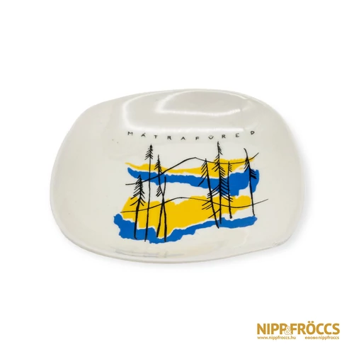 Drasche porcelán - Mátrafüred emlék tálka