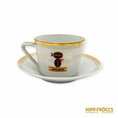 Hollóházi porcelán - Omnia kávés csésze