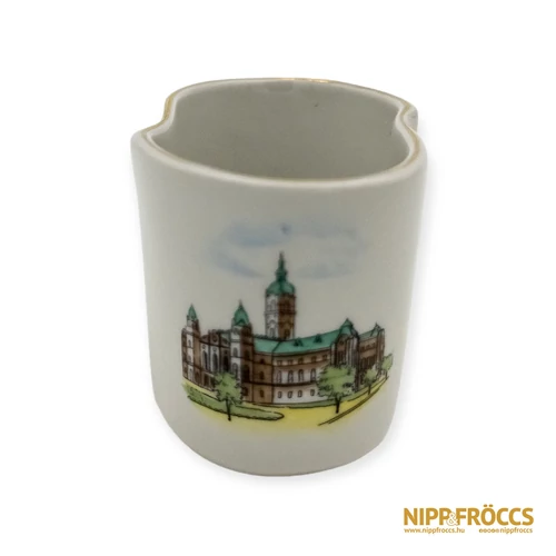 Aquincumi porcelán - Győr gyufatartó