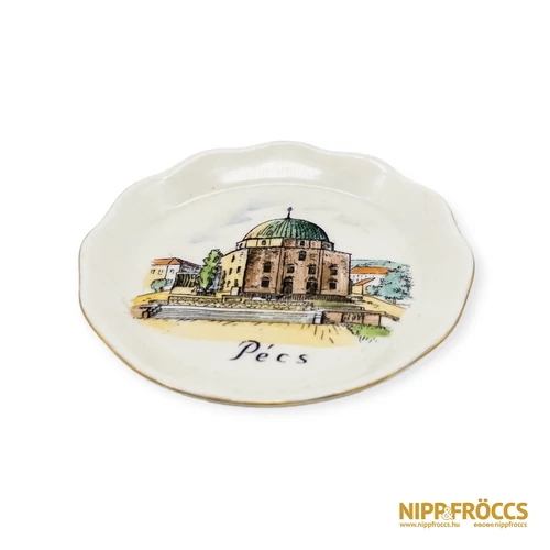 Aquincumi porcelán - Pécs kistányér