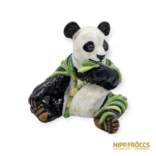 Hollóházi porcelán - Panda