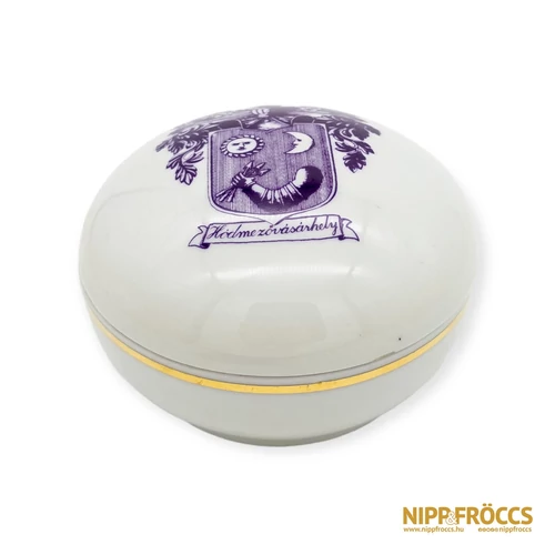 Alföldi porcelán - Hódmezővásárhelyi emlék bonbonier