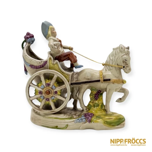 Lippelsdorf porcelán - Hintó