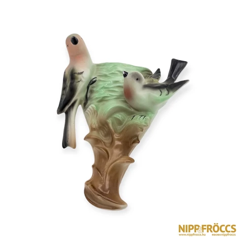Lippelsdorf porcelán - Madaras fali tartó