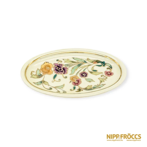 Zsolnay porcelán - Gyűrűtartó tálka