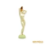 Kép 8/10 - Aquincumi porcelán -  Haját fogó álló akt (25 cm)